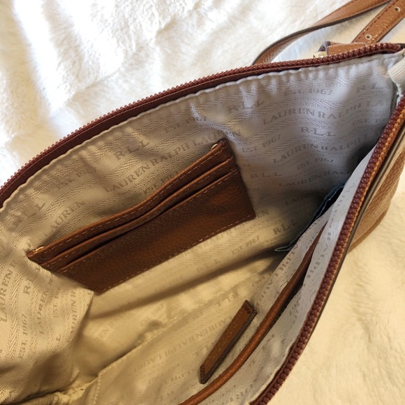 Brown Ralph Lauren purse - Picture 2 of 3